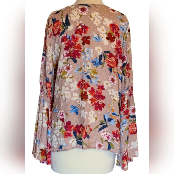 Cupio size L multi color top - Picture 3 of 9